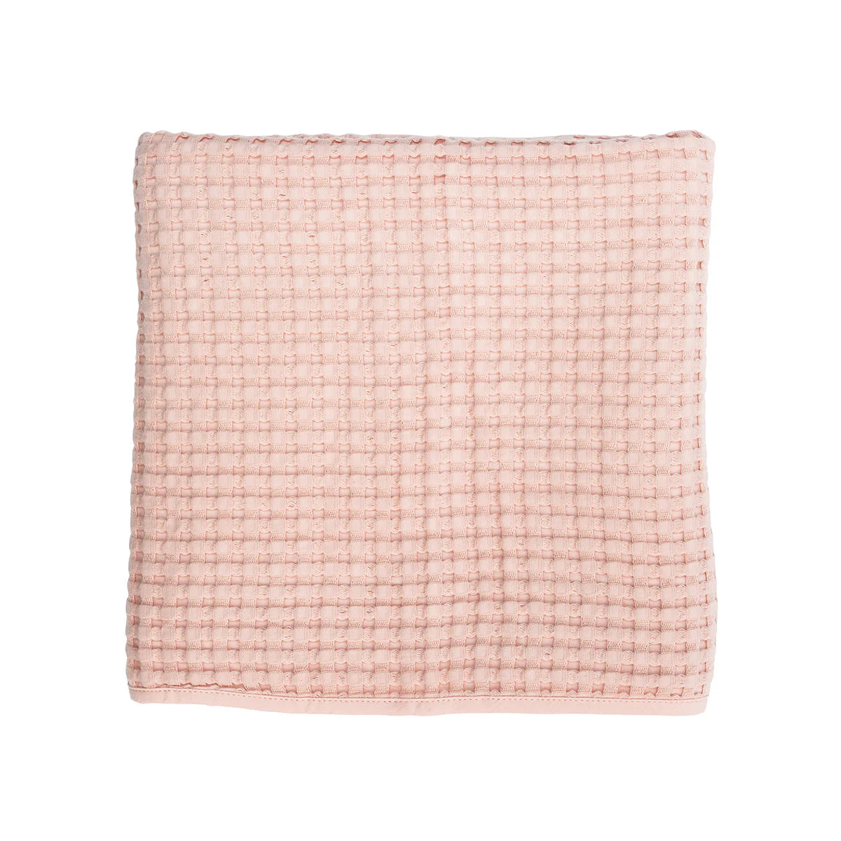 Waffle Weave Blankets - Ballet Slipper