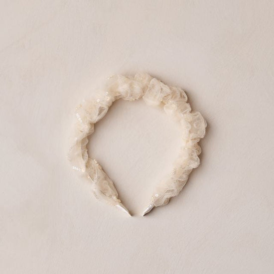 Gathered Headband - Antique