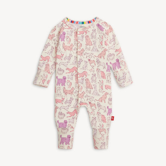 It's A Paw-Ty Pink Magnetic Convertible Coverall