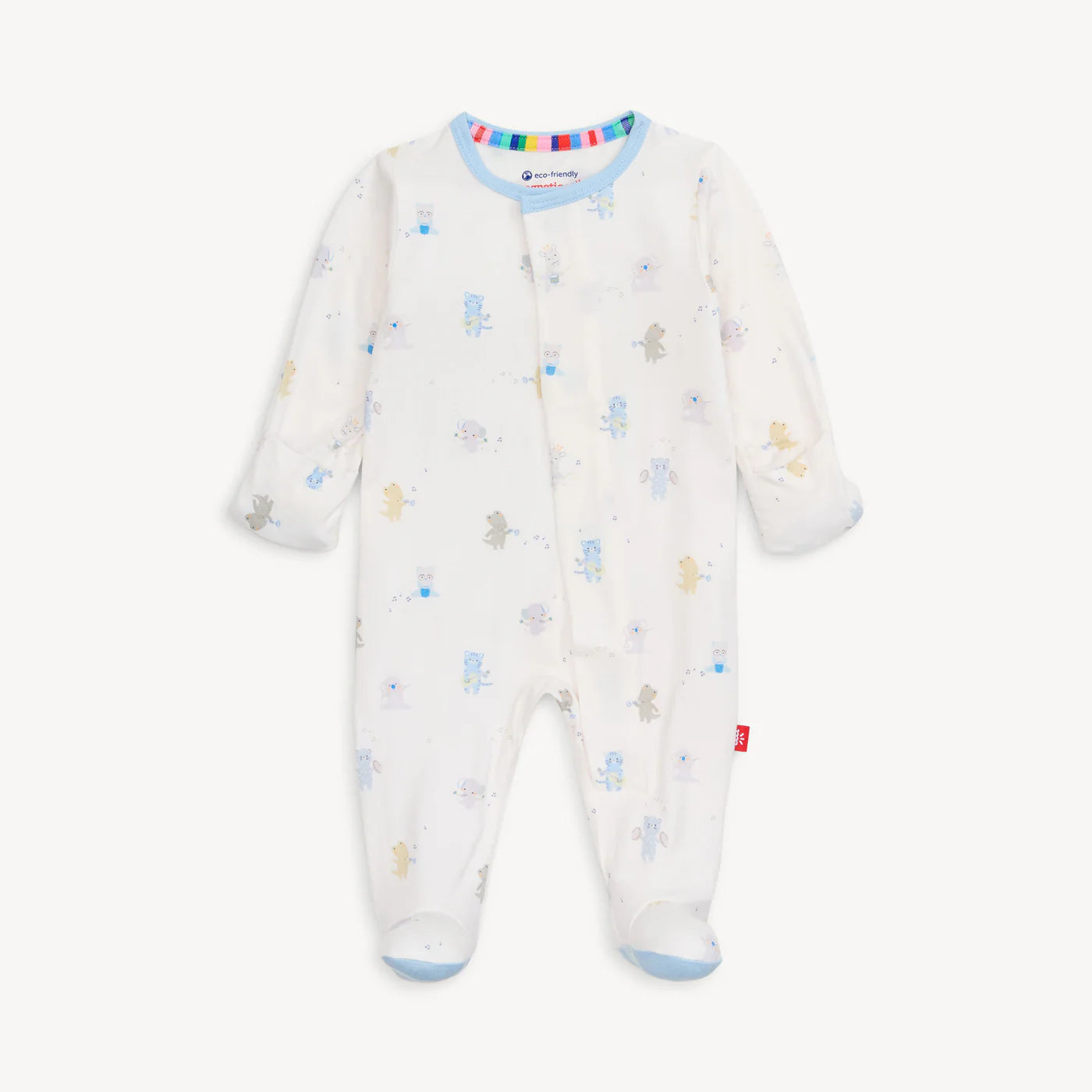 Baby Beats Footie Blue