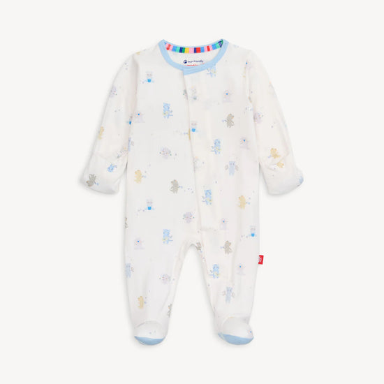 Baby Beats Footie Blue