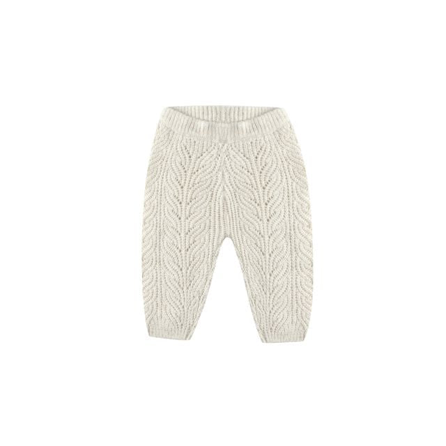 Knit Pant - Heathered Oatmeal