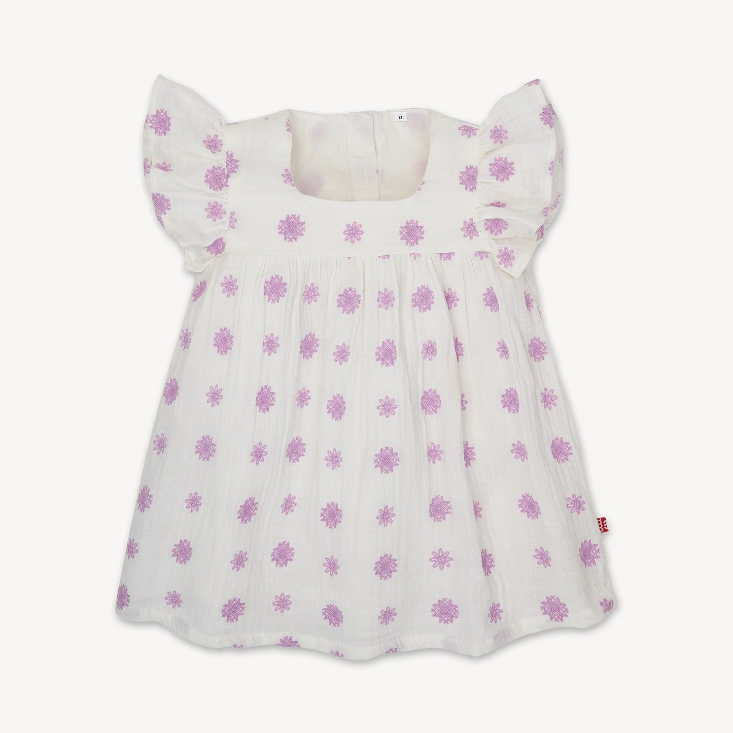 Playground Pals Cotton Gauze Magnetic Easy Peasy Short Sleeve Dress