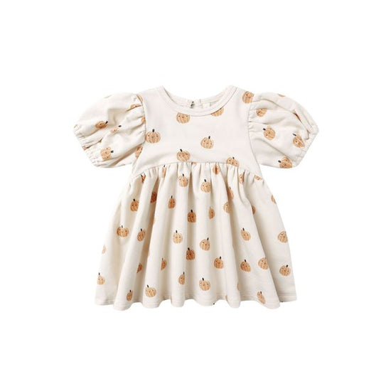 Darla Dress - Smiley Pumpkins