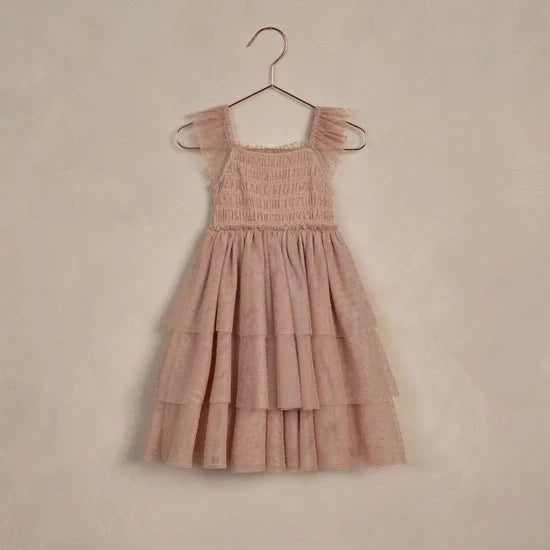 Valentina Dress - Dusty Rose