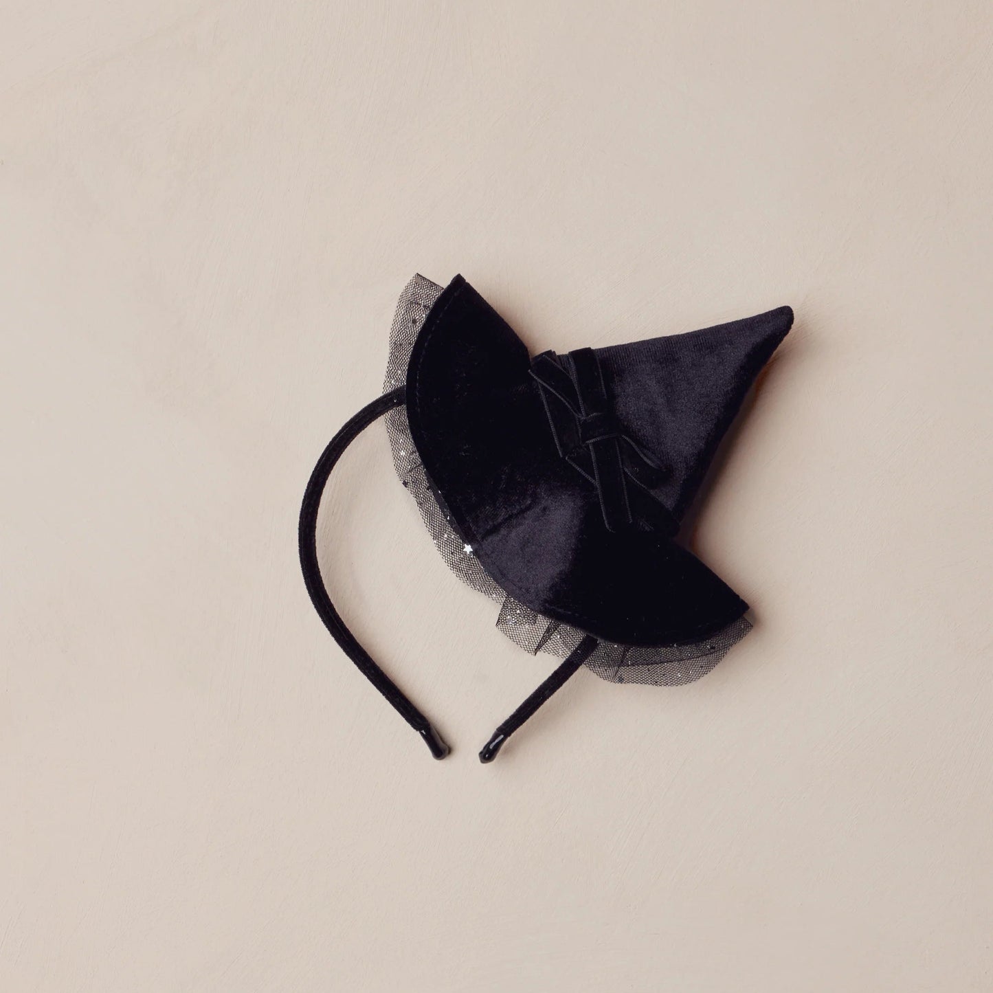 Witch Hat Headband - Black