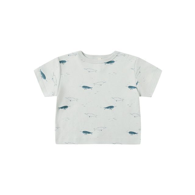 Boxy Tee - Narwhals