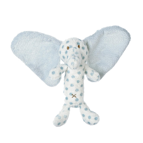 Big Ears Plush Elephant Baby Rattle