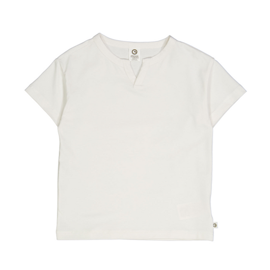 Balsam Cream V-Neck Tee