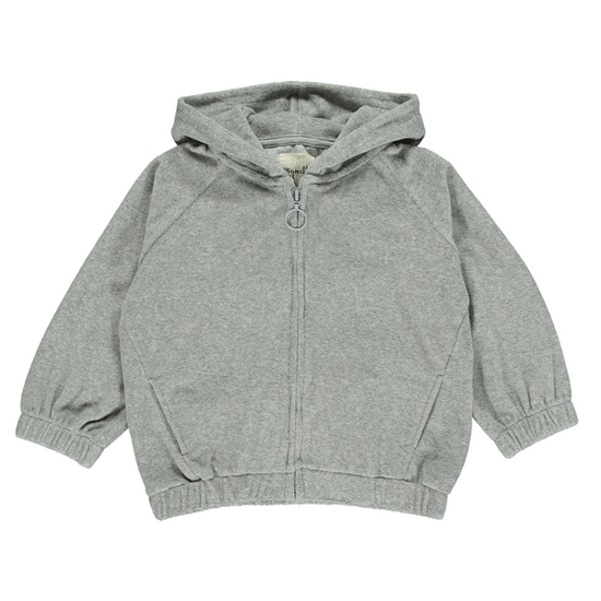 Alysha Hoodie - Grey Terry