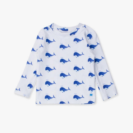 Whale Friends Long Sleeve Rash Guard