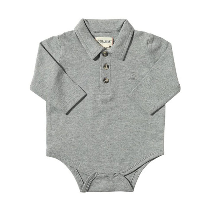 Seymour Polo Bodysuit - Grey