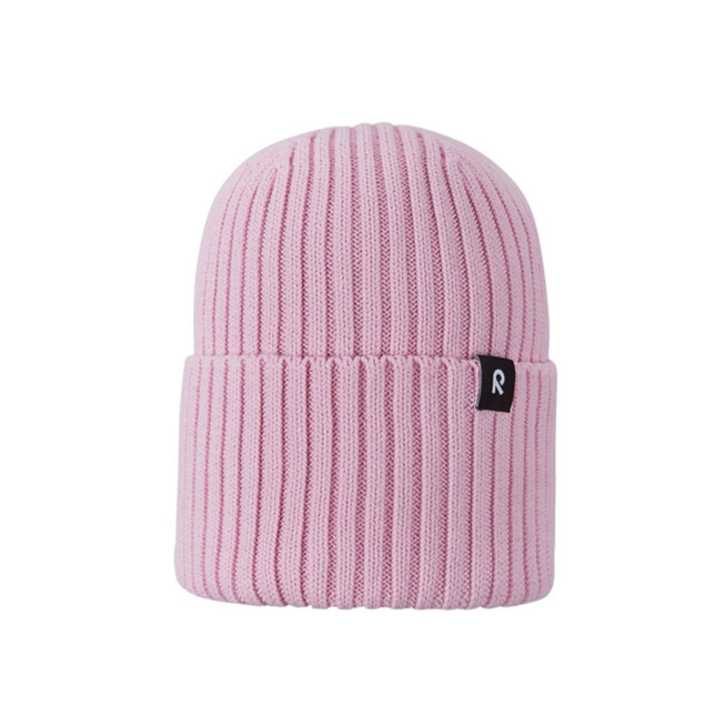 Hattara Organic Cotton Beanie - Grey Pink