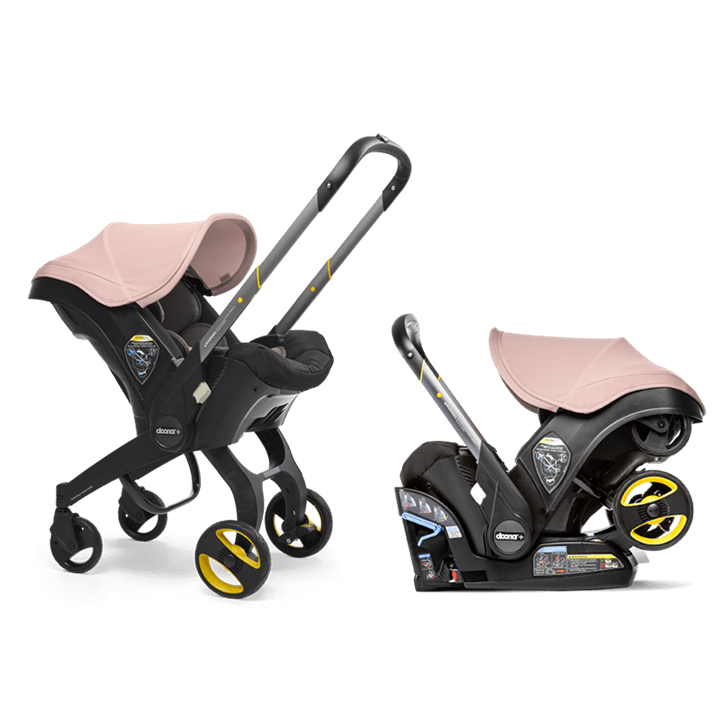 Infant Car Seat & Stroller with LATCH Base - Blush Pink