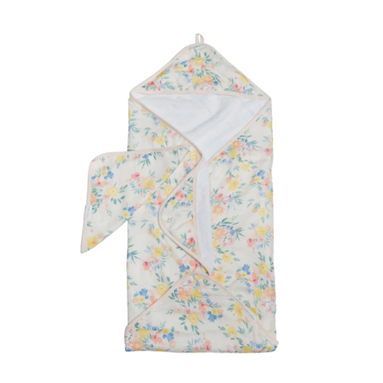 Hooded Towel Set - Floral Bouquet