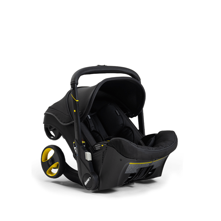 Infant Car Seat & Stroller with LATCH Base - Midnight Edition