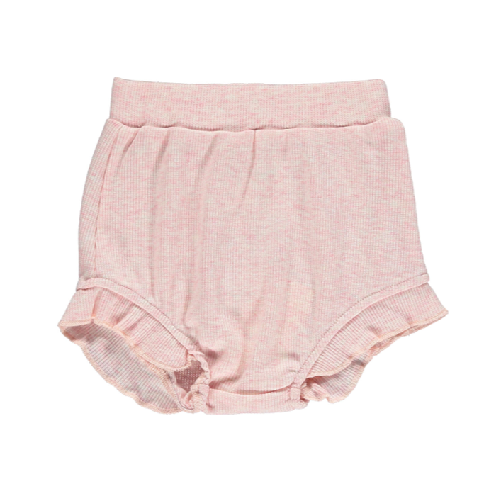 Ribbed Aralyn Bloomer - Blush Pink