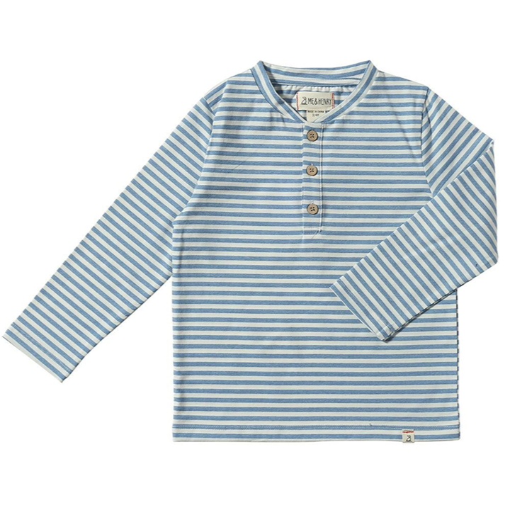 Adams Henley - Blue/White Stripe