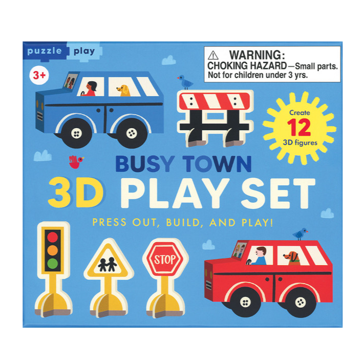 Busy Town 3D Play Set