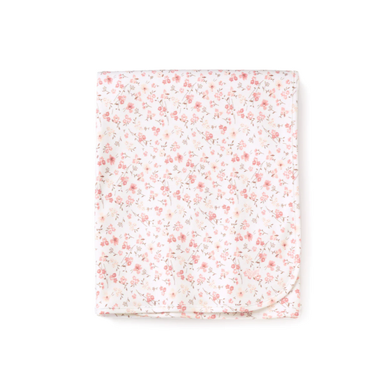 Dorset Floral Pima Cotton Baby Blanket