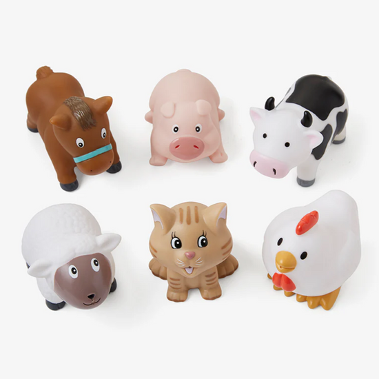 Barnyard Party Squirties Bath Toys