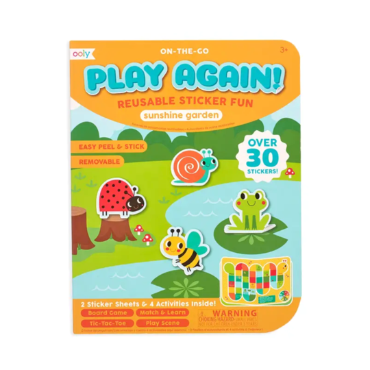 Play Again! Mini On-The-Go Activity Kit - Sunshine Garden