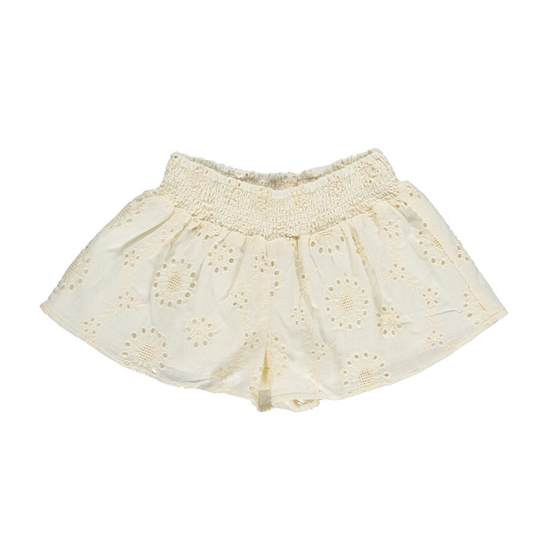 Jessie Short - Ivory Eyelet