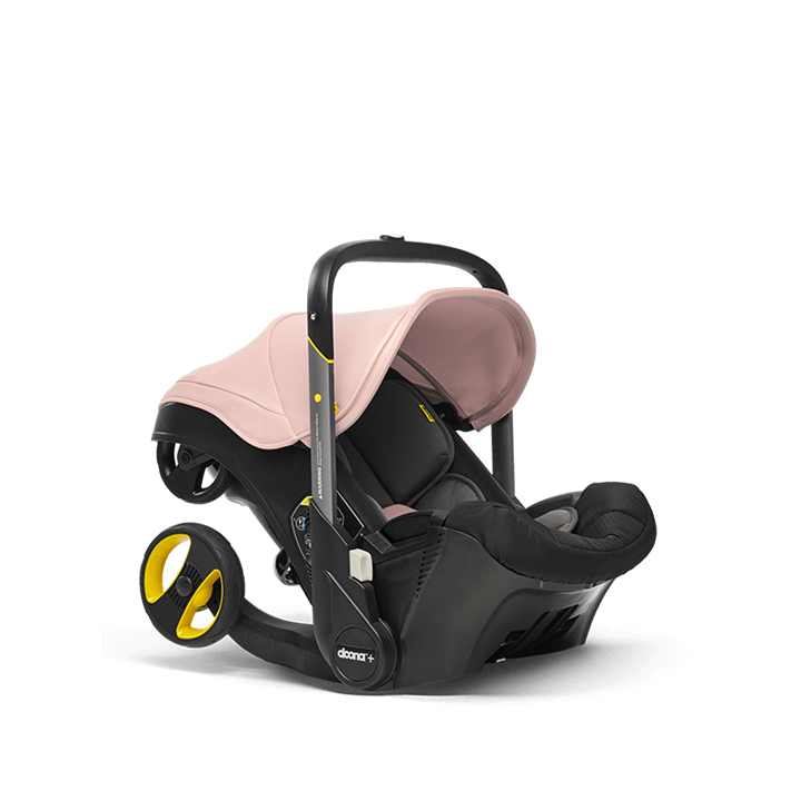 Infant Car Seat & Stroller with LATCH Base - Blush Pink