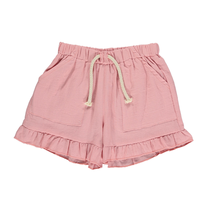 Brynlee Ruffle Shorts - Pink