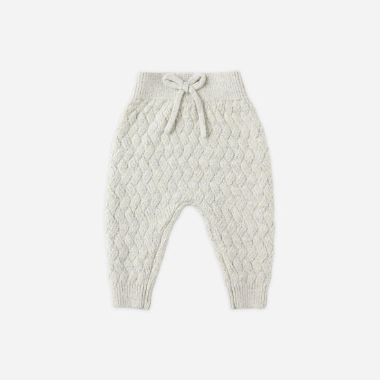 Knit Pant - Heathered Blue