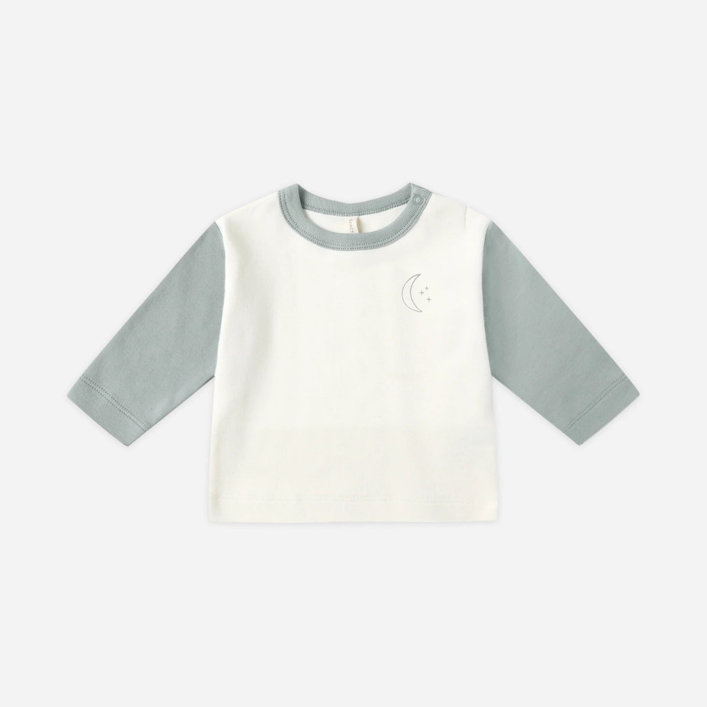 Long Sleeve Raglan Tee - Moon
