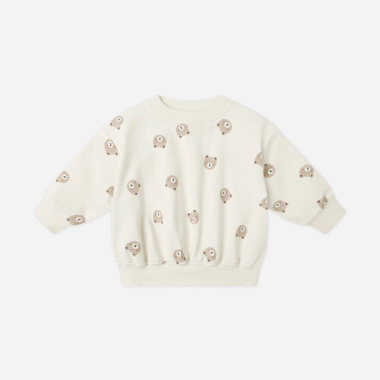 Relaxed Sweatshirt - Brown Bear