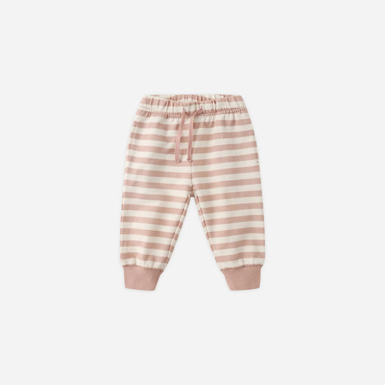 Relaxed Sweatpant - Pink Stripe