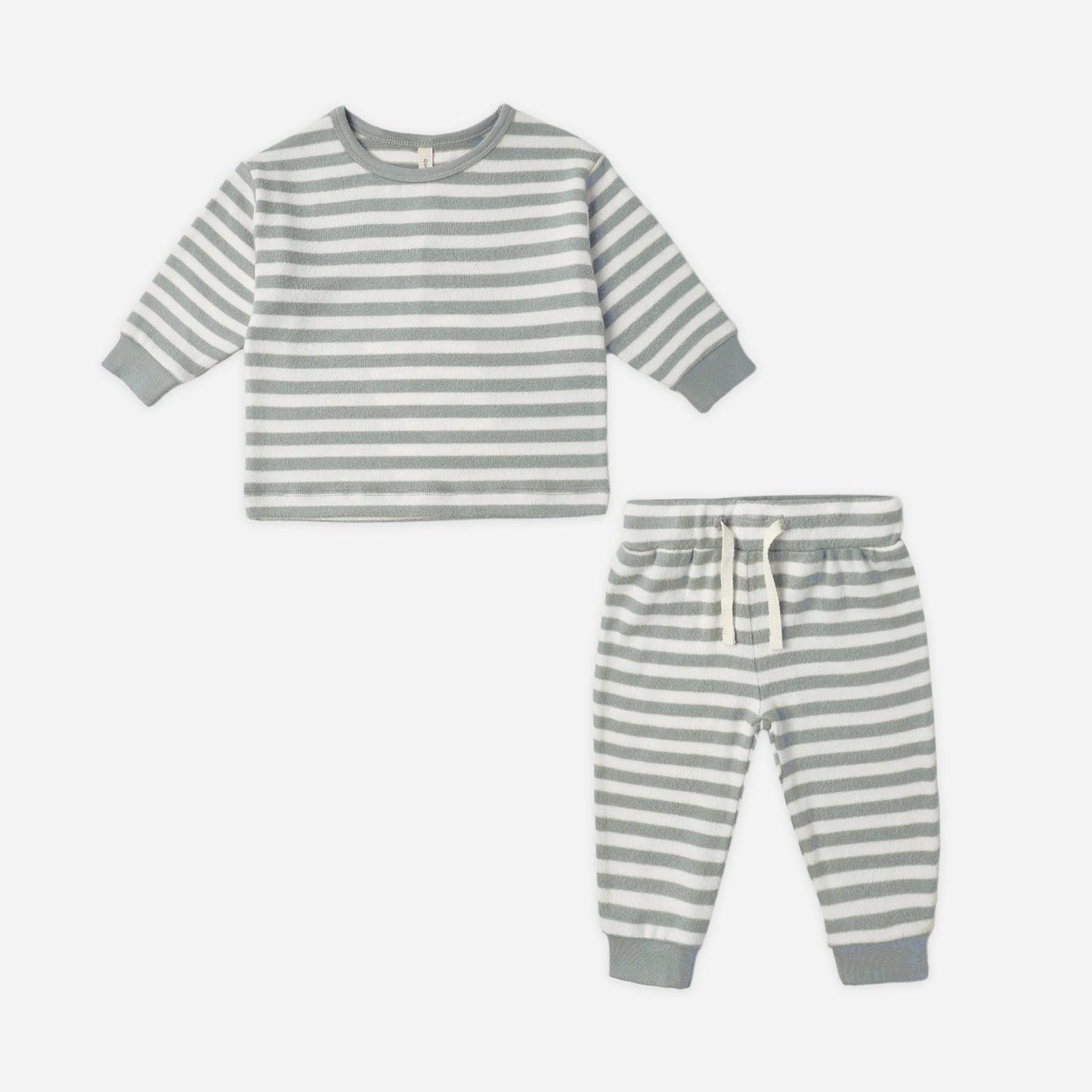 Cozy Set - Blue Stripe