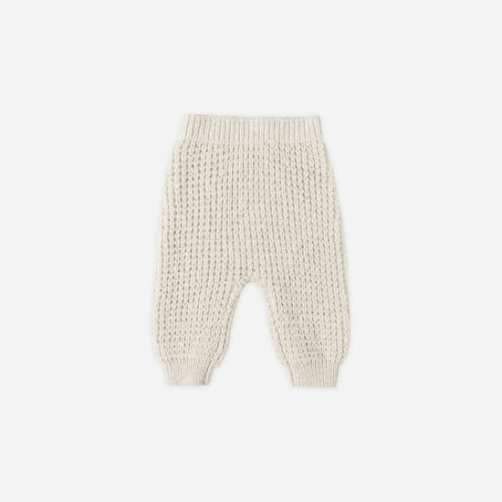 Chunky Knit Pant - Natural