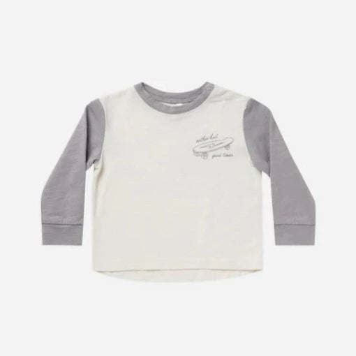 Long Sleeve Skater Tee - Born To Skate