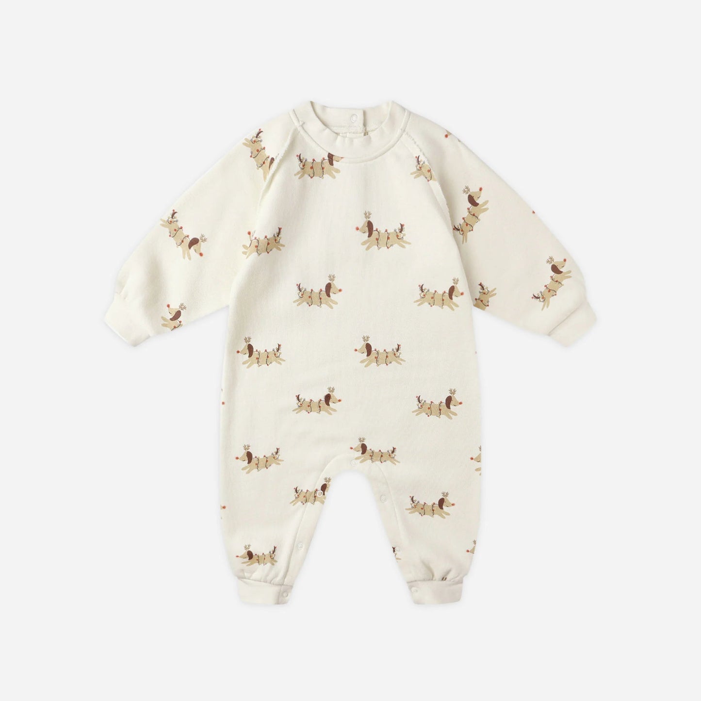 Raglan Jumpsuit - Christmas Dogs