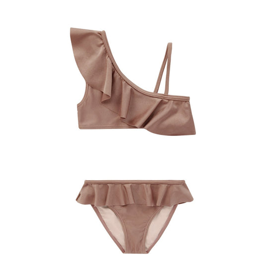 Skirted Bikini - Mulberry Shimmer