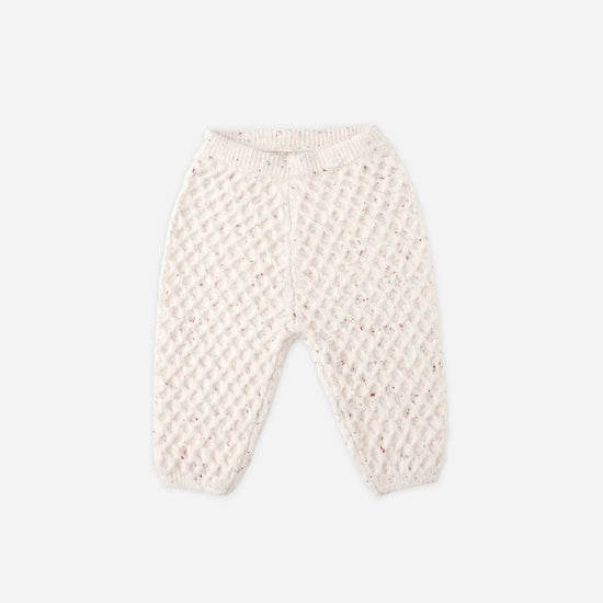 Knit Pant - Natural Speckled