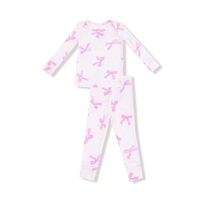 Pretty Bows Long Sleeve Loungewear Set