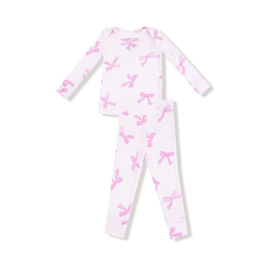 Pretty Bows Long Sleeve Loungewear Set
