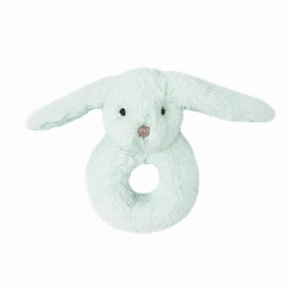 Abbott Blue Bunny Ring Rattle