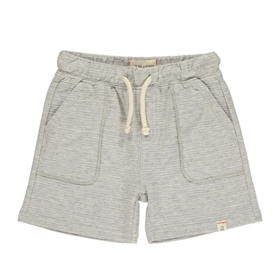 Bluepeter Sweat Shorts - Grey Ribbed