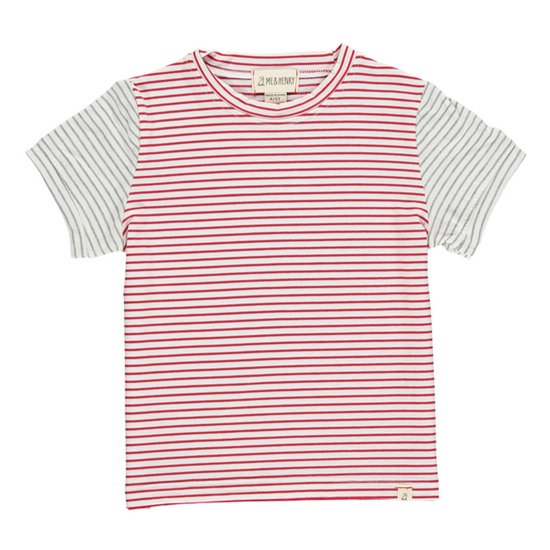 Hastings Tee - Red Stripe