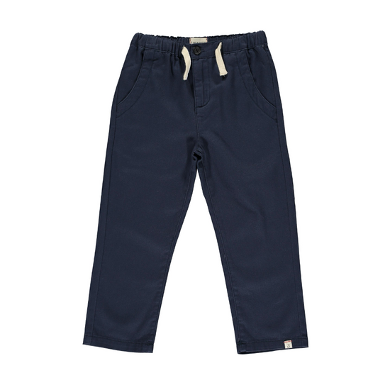 Jay Twill Pants - Navy