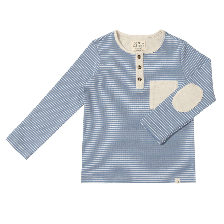 Linden Henley - Light Blue  & White Stripe