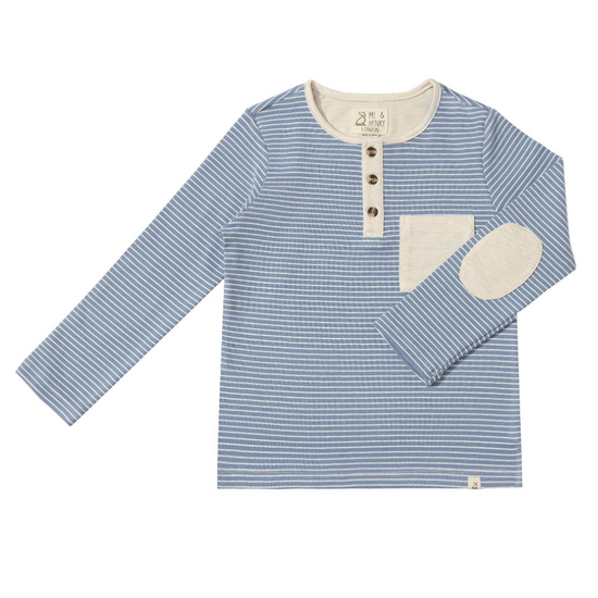 Linden Henley - Light Blue  & White Stripe