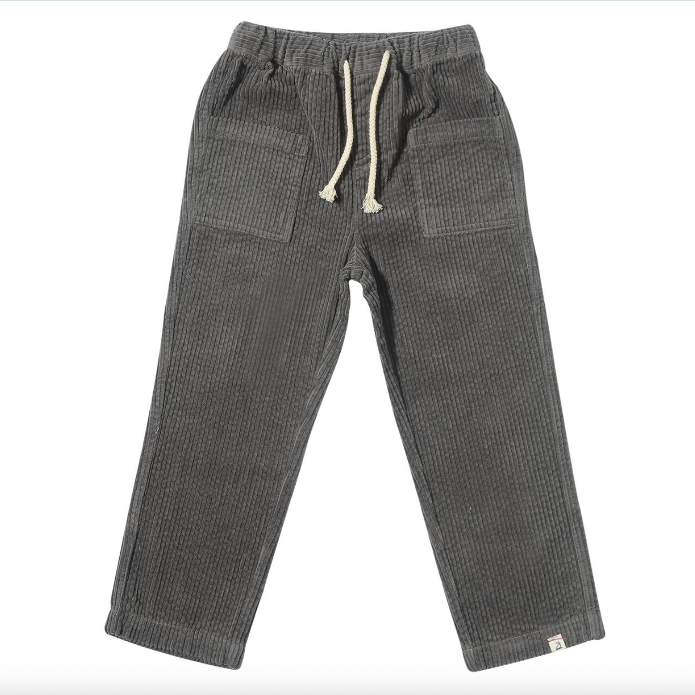 Frigat Chunky Cords Pants - Charcoal Grey