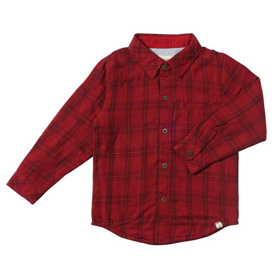 Atwood Woven Shirt - Red Plaid
