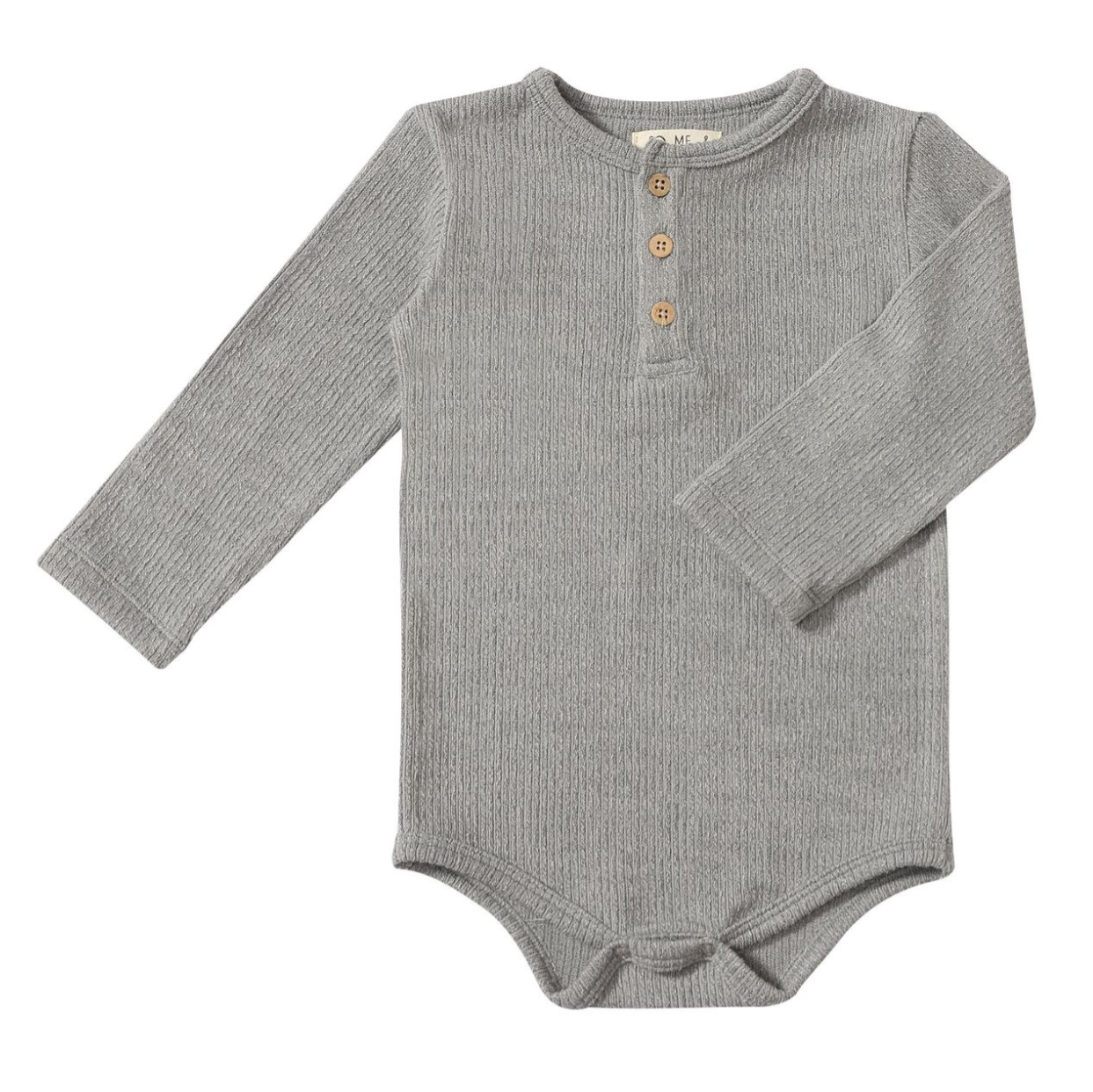 Aynor Henley Bodysuit - Grey